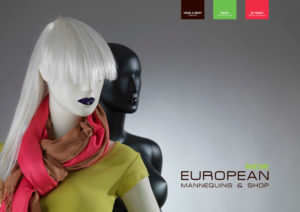 Forside til European Mannequins' katalog