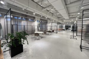 Showroom innretning i Bella Center