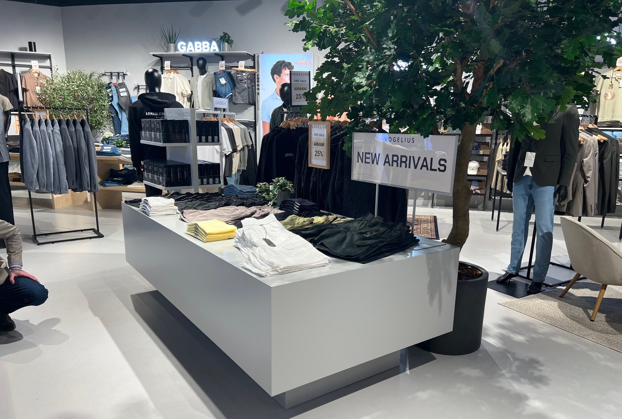 Utstillings bord, stort podie bord